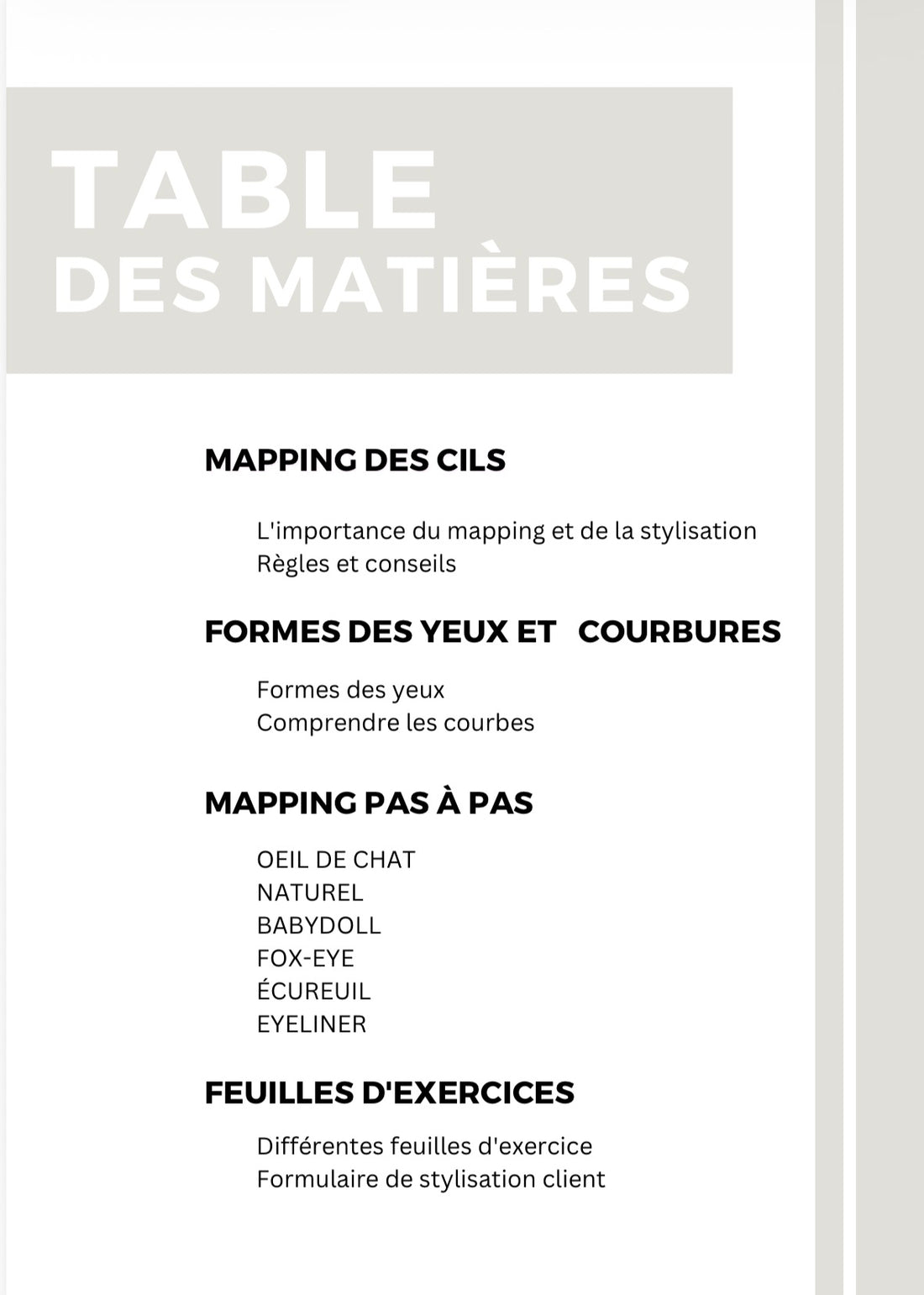 Ebook: Eyelash Mapping &amp; Styling — Total Eye Mastery
